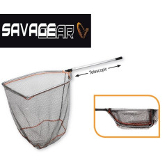 Подсачник SAVAGE GEAR Pro Folding Rubber Mesh Landign Net L 65x50cm